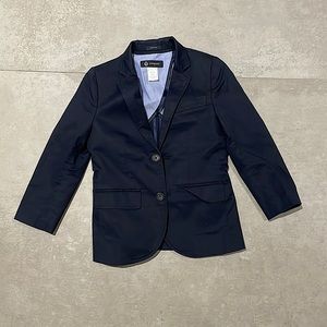 Crewcuts Kids Navy Blue Blazer Size 4-5